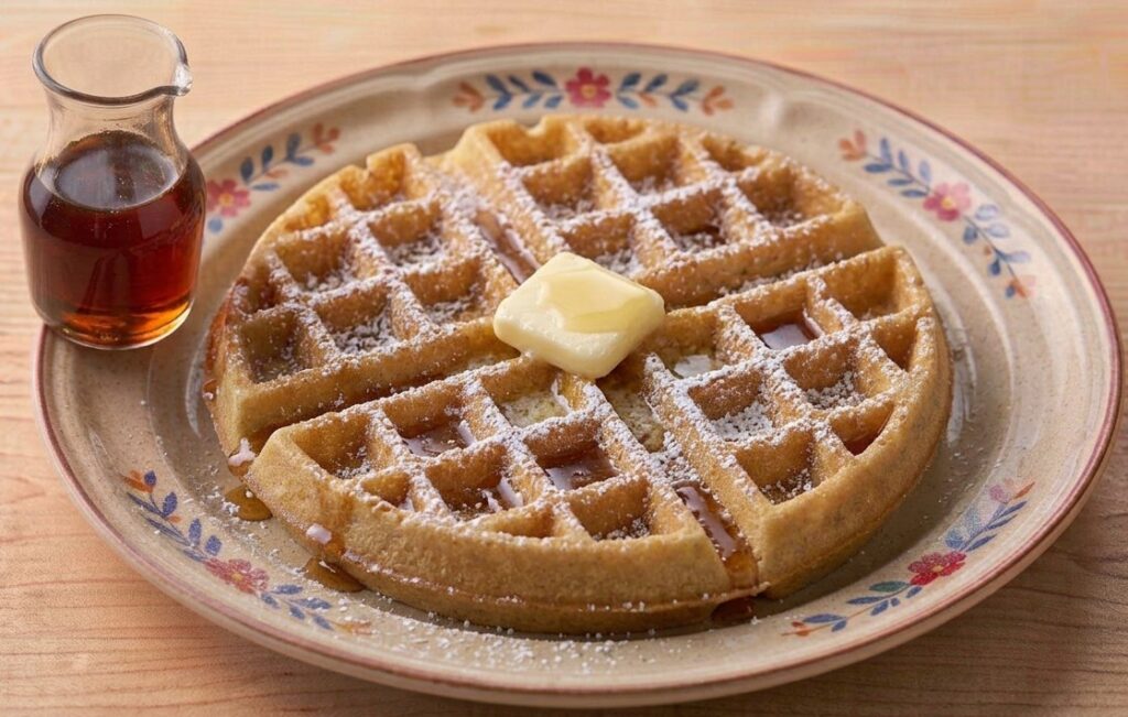 % (title)% Waffle House Traditional Plain Golden Brown Waffle