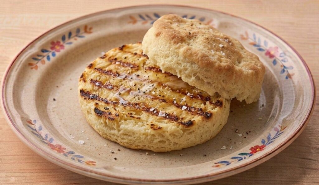 % (title)% Waffle House Style Grilled Biscuit
