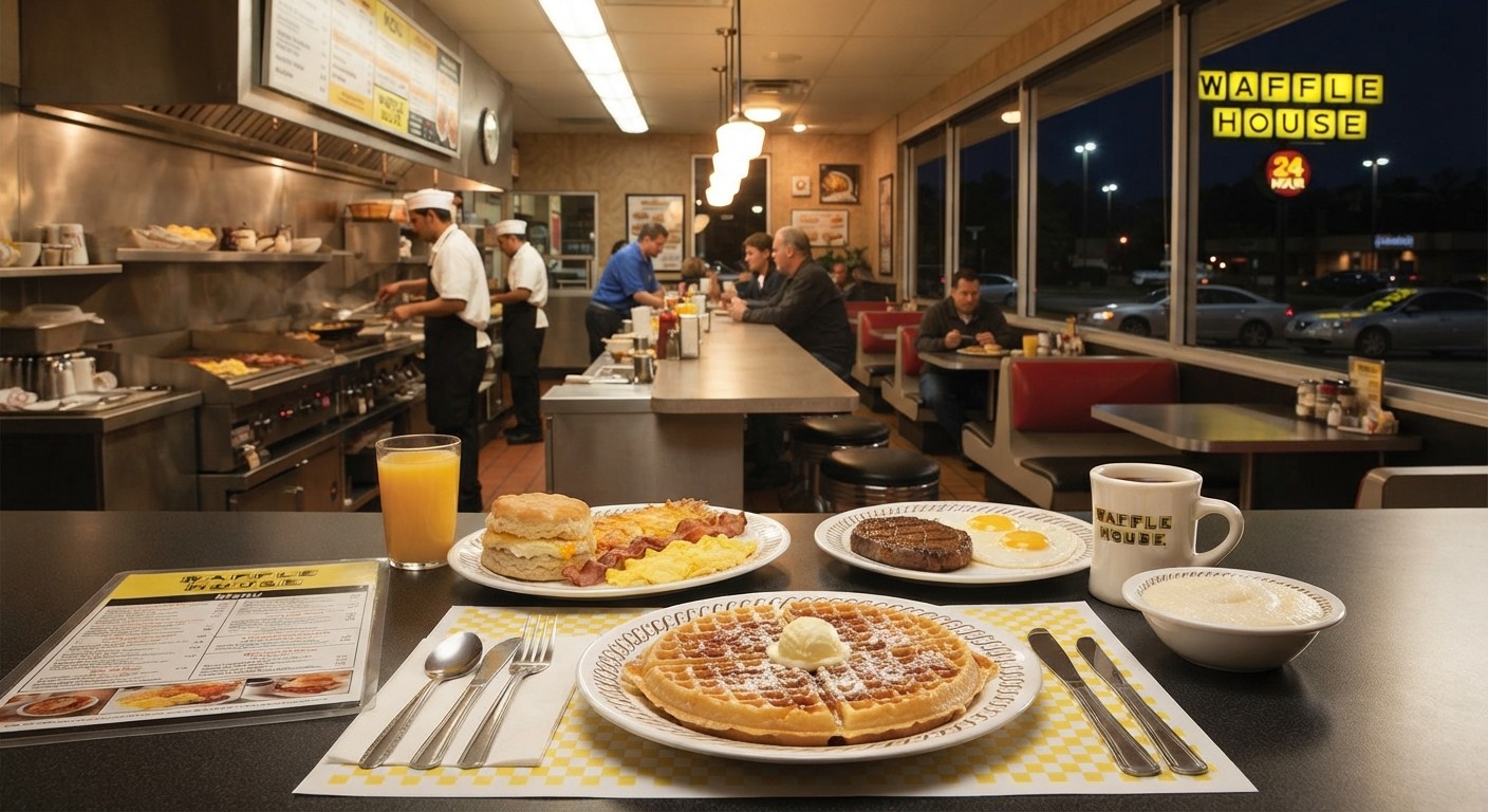 % (title)% Waffle House Breakfast Menu